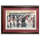 "Baseball Team" Print by V.P. Ellis
