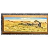 "Bodie Shack" Original Painting by D. Iman