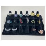 Costume Rings / 16 pc