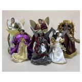 Christmas Tree Angel Toppers|6 pc