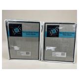 Faux Linen 120" Long Blackout Curtains/ 2 pc