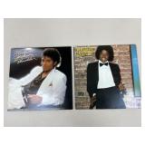 Michael Jackson Vinyl Records / 2 pc
