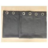 Blackout Grommet 96" Curtains|2 pc