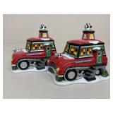 Dept. 56 "Snow Inspector Station" Figures|2 pc