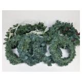 Garland & Wreath Assortment|6 pc