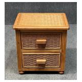 Wicker Night Stand