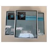 Blackout Grommet 120" Long Curtains|3 pk