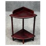 Wood Corner Table