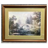 "Spanning Stream of time" Signed D. Windberg Print
