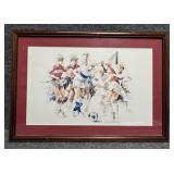 "Soccer Team" Print by V.P. Ellis