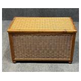 Wood & Wicker Trunk