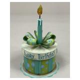Round Top Birthday Tin