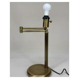 Brass-Tone Lamp