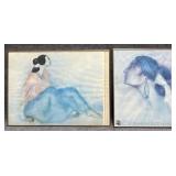 2/PC Signed  R.C. Gorman Prints