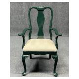 Queen Anne Style Arm Chair