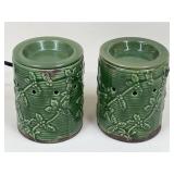 Pair of Ceramic Wax Warmers