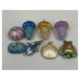 Old World Christmas Ornaments / 8 pc