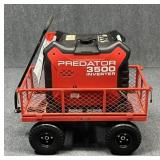 Predator 3500 Generator On Hand Cart