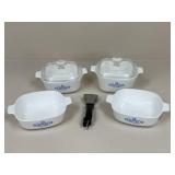 Cornflower Blue Corningware Cookware