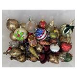 Glass Christmas Ornaments|40 pc