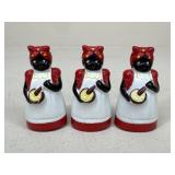Americana Salt & Pepper Set & Bell|3 pc