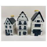 Delft Houses / 3 pc
