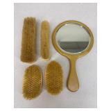 Vintage Celluloid Vanity Set|5 pc