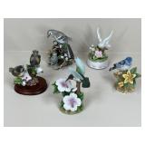 Porcelain Bird Figurines: Musical +