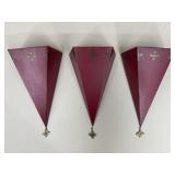 Southern Living Floating Metal Shelves / 3 pc