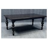 Wood Dining Table w/ Leaf