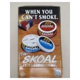 Metal Skoal Sign