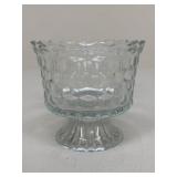 Fostoria Cubed Pedestal Compote Candy Dish