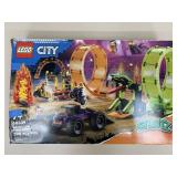 Lego City Stuntz Double Loop Stunt Arena