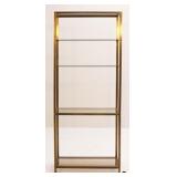 Gold Metal Etagere