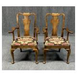 Pair of Statton Furniture Arm Chairs