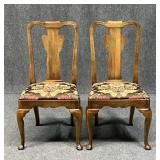 Pair of Statton Furniture Dining Chairs