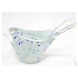 Art Glass Bird Figurine