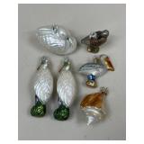Old World Christmas Ornaments/ 6 pc