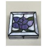 Stained Glass Trinket Box