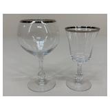 Fostoria Wine & Goblet Glasses|16 pc