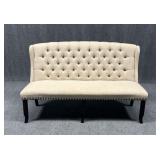 Tufted Back Bench / Settee
