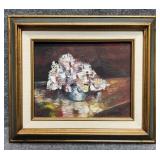Floral Original Oil Painting on Canvas