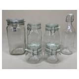 Ball/Fido/Ikea Glass Storage|6 pc