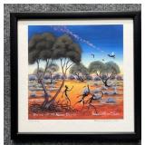 "Flying Doctor" S/N Print by Howard W. Steer