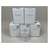 Towle Crystal Claire Angel Candleholders / 6 pc