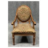 Shield Back Arm Chair