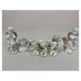 Porcelain Angel Figures & Ornaments|12 pc