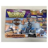 Microverse Harley-Davidson Service Center Playset