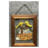 Stained / Painted Glass - Egg Basket