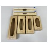 Wooden Kitchen Drawer Organizers / 5 pc
